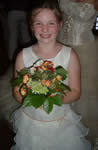 Lara als Blumenm�dchen